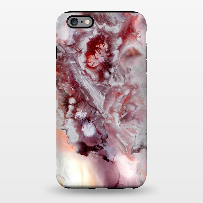 iPhone 6/6s plus StrongFit Alcohol Ink Fire   by Tigatiga