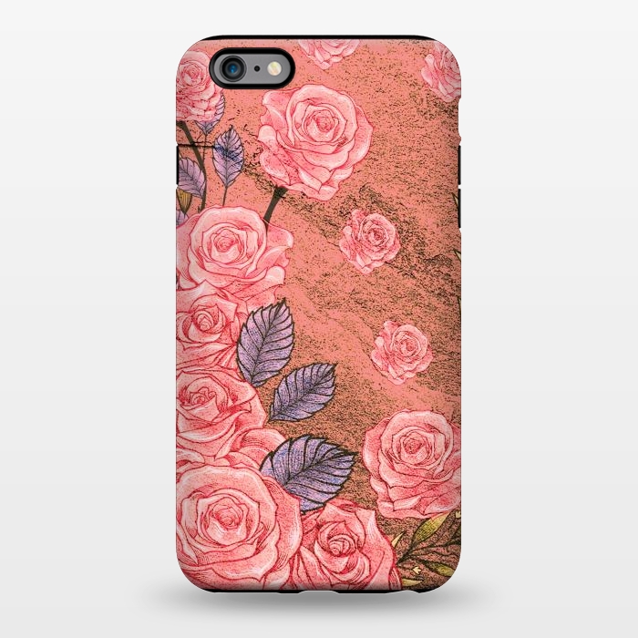 iPhone 6/6s plus StrongFit Vintage Peonies  by Rossy Villarreal