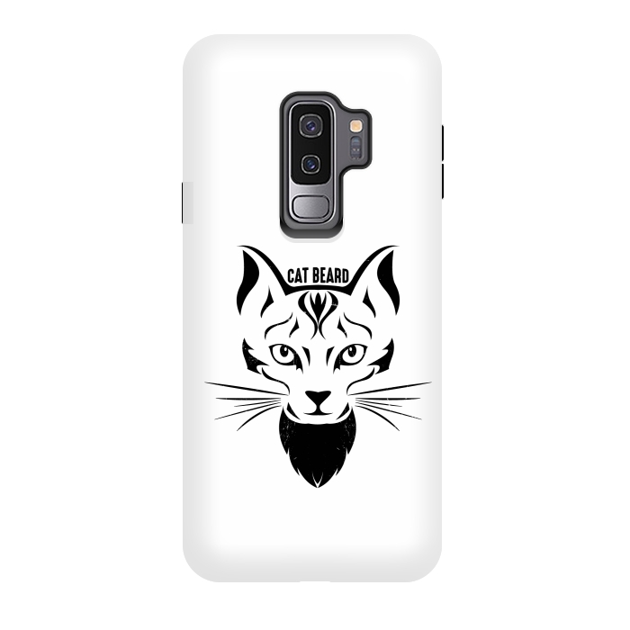 Galaxy S9 plus StrongFit cat beard by TMSarts