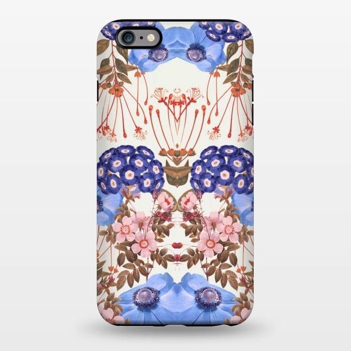 iPhone 6/6s plus StrongFit Blue Bloom by Zala Farah