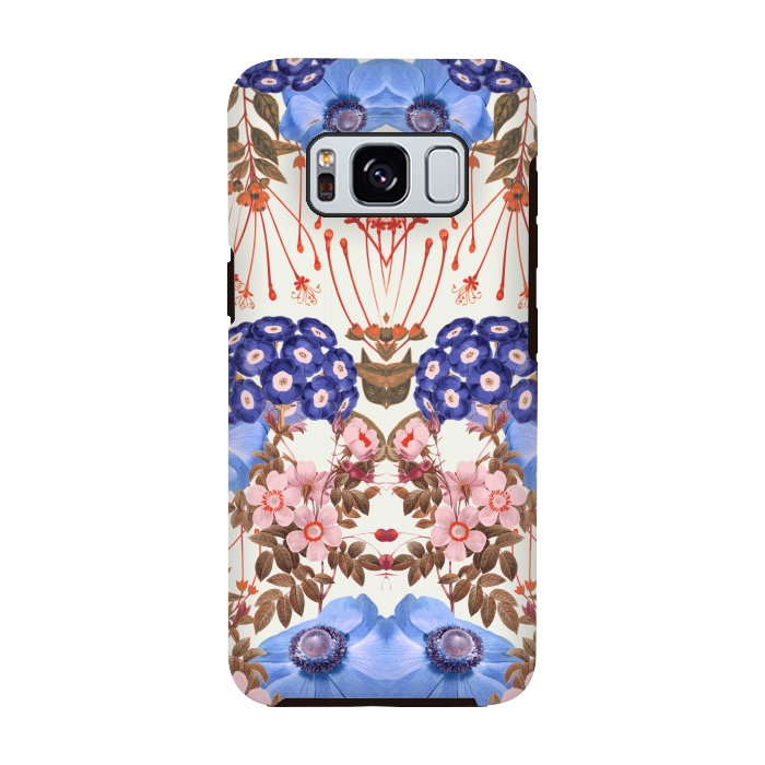 Galaxy S8 StrongFit Blue Bloom by Zala Farah
