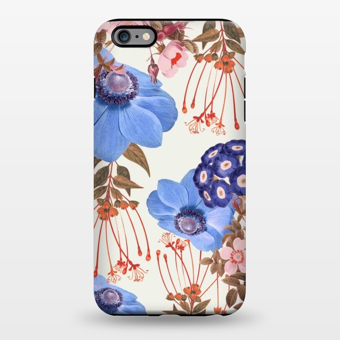iPhone 6/6s plus StrongFit Blue Bloom V2 by Zala Farah