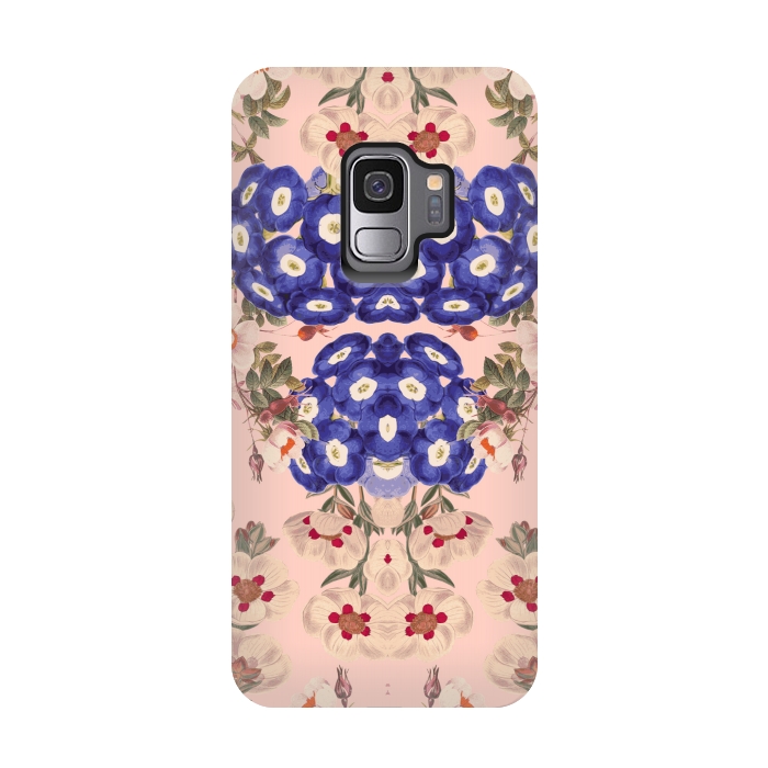 Galaxy S9 StrongFit Soft Florals by Zala Farah