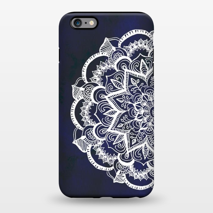 iPhone 6/6s plus StrongFit White Feather Mandala by Tangerine-Tane