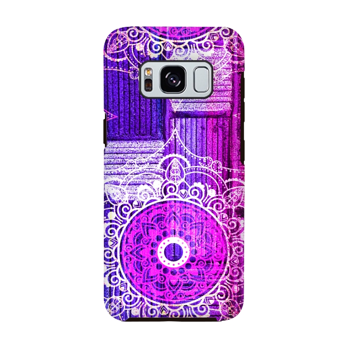 Galaxy S8 StrongFit Purple Tapestry by Rossy Villarreal