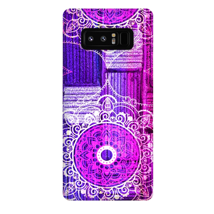 Galaxy Note 8 StrongFit Purple Tapestry by Rossy Villarreal