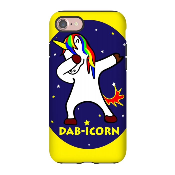 iPhone 7 StrongFit dab-icorn by MALLIKA