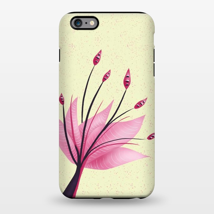 iPhone 6/6s plus StrongFit Pink Abstract Water Lily Flower by Boriana Giormova