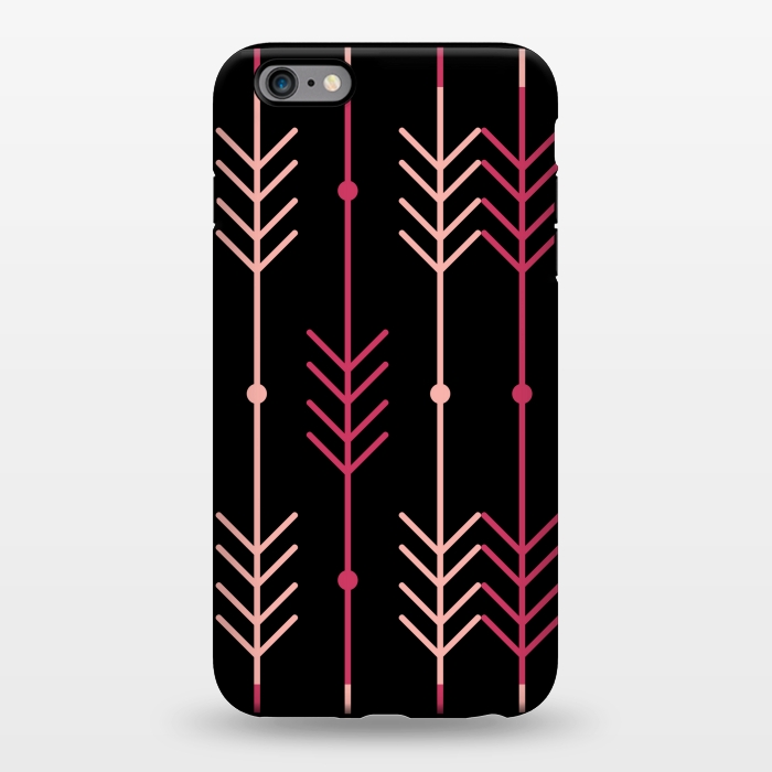 iPhone 6/6s plus StrongFit pink arrow pattern by MALLIKA