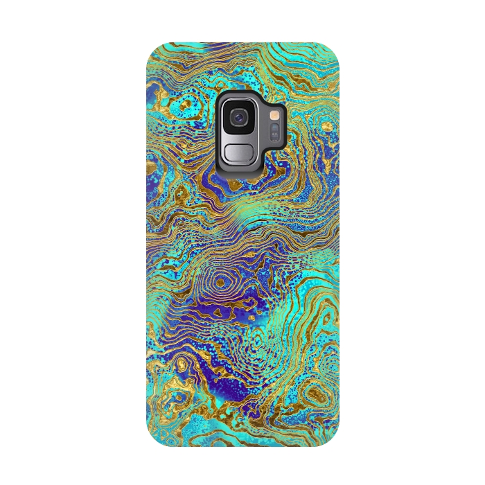 Galaxy S9 StrongFit Abstract Marble II by Art Design Works