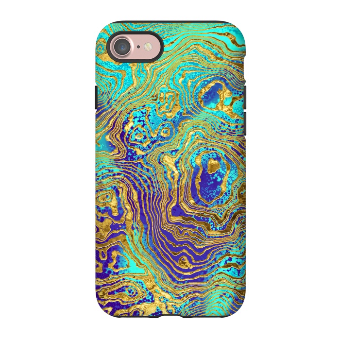 iPhone 7 StrongFit Abstract Marble IV by Art Design Works