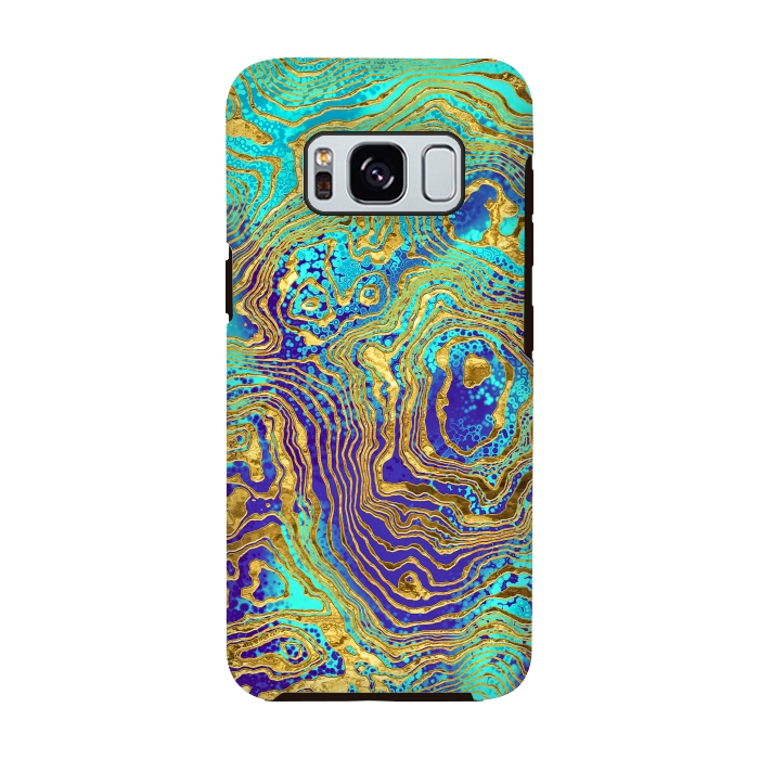 Galaxy S8 StrongFit Abstract Marble IV by Art Design Works