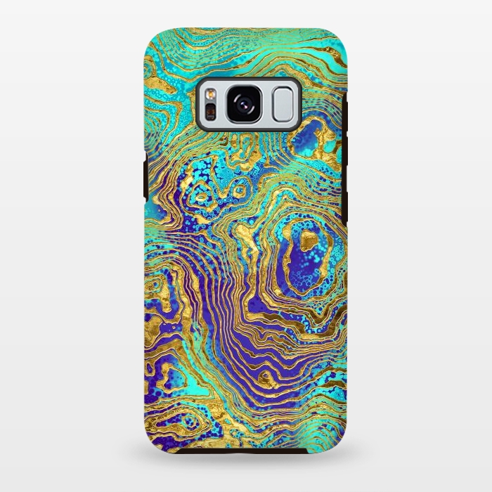 Galaxy S8 plus StrongFit Abstract Marble IV by Art Design Works