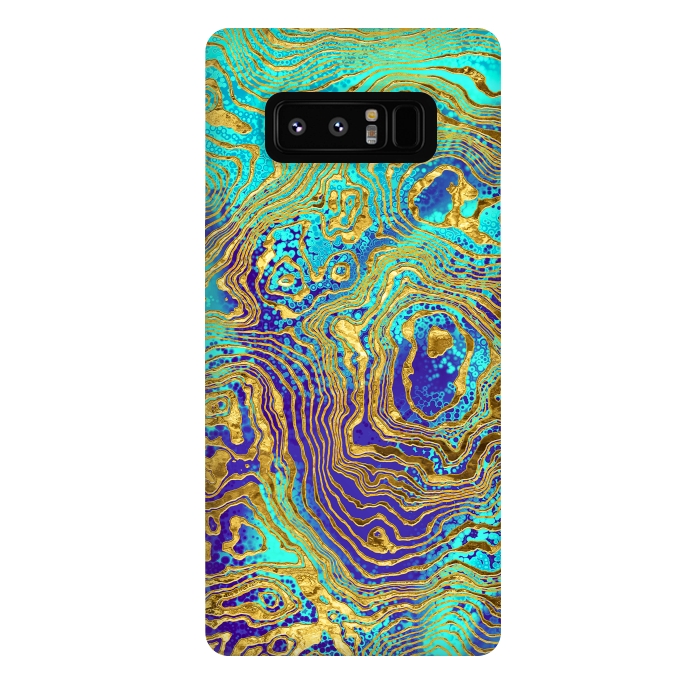 Galaxy Note 8 StrongFit Abstract Marble IV by Art Design Works