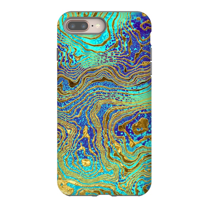 iPhone 7 plus StrongFit Abstract Marble III by Art Design Works