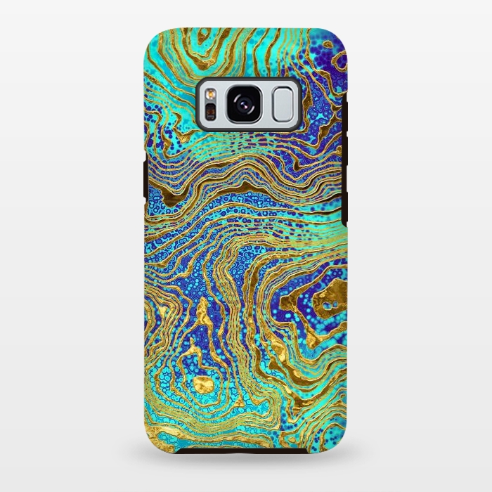 Galaxy S8 plus StrongFit Abstract Marble III by Art Design Works