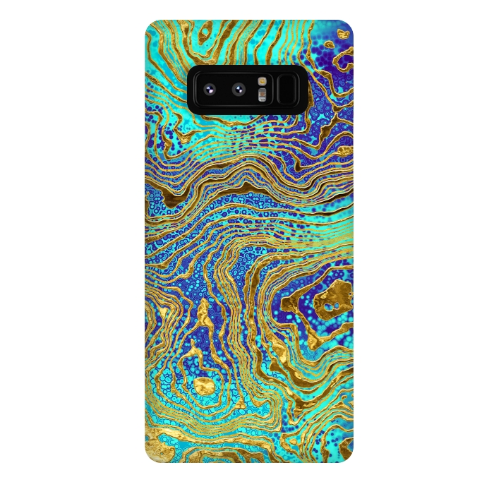 Galaxy Note 8 StrongFit Abstract Marble III by Art Design Works