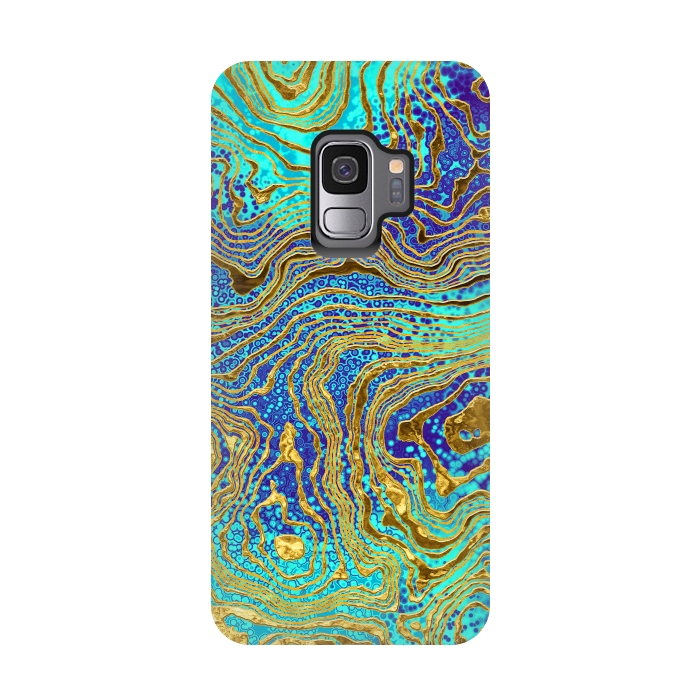 Galaxy S9 StrongFit Abstract Marble III by Art Design Works
