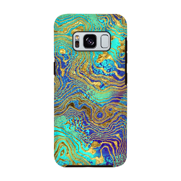 Galaxy S8 StrongFit Abstract Marble V by Art Design Works