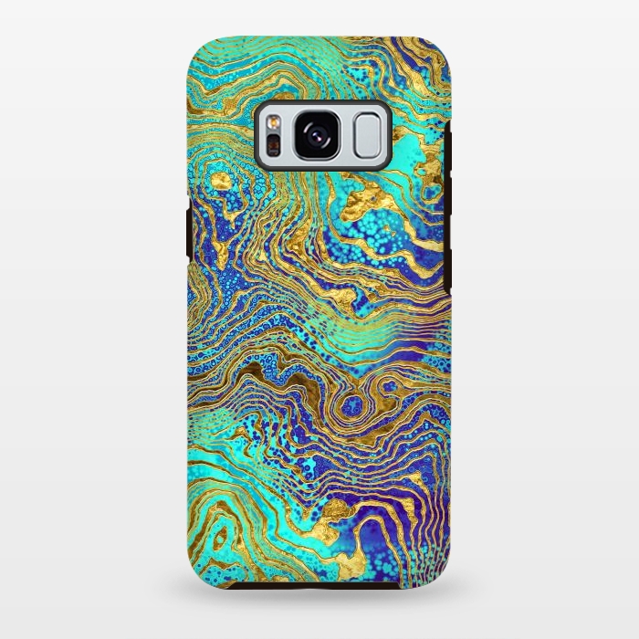 Galaxy S8 plus StrongFit Abstract Marble V by Art Design Works