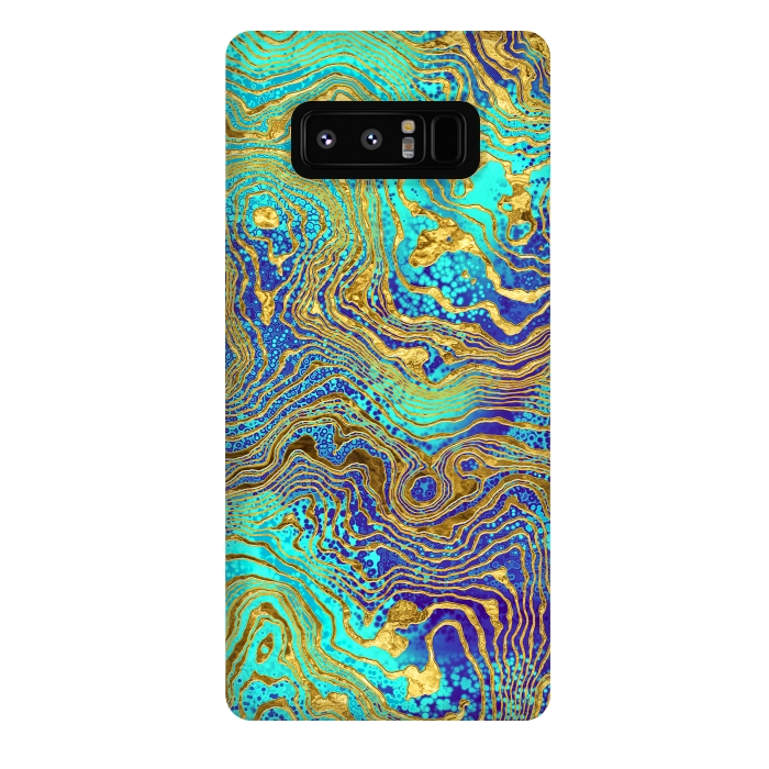 Galaxy Note 8 StrongFit Abstract Marble V by Art Design Works