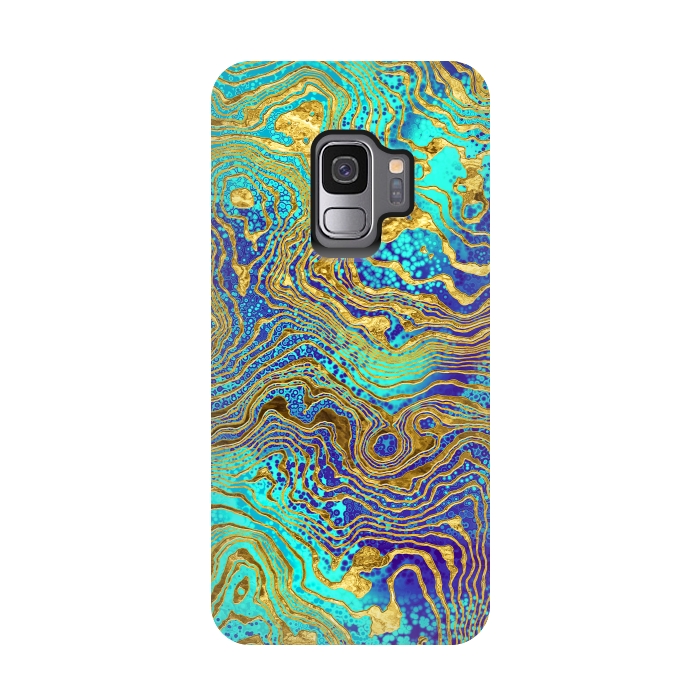 Galaxy S9 StrongFit Abstract Marble V by Art Design Works