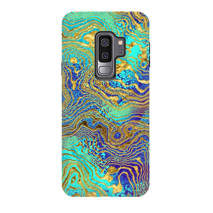 Galaxy S9 plus StrongFit Abstract Marble V by Art Design Works