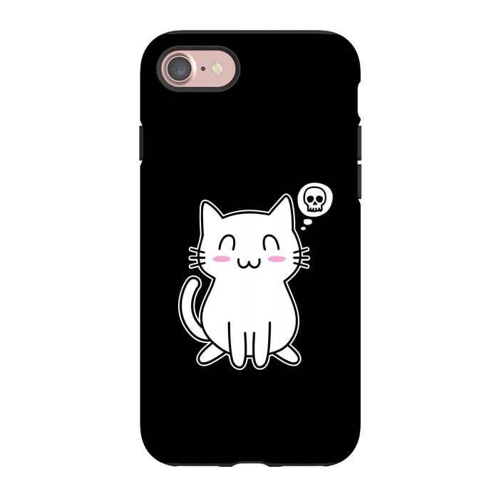 iPhone 7 StrongFit My Lovely Kitty by Mitxel Gonzalez