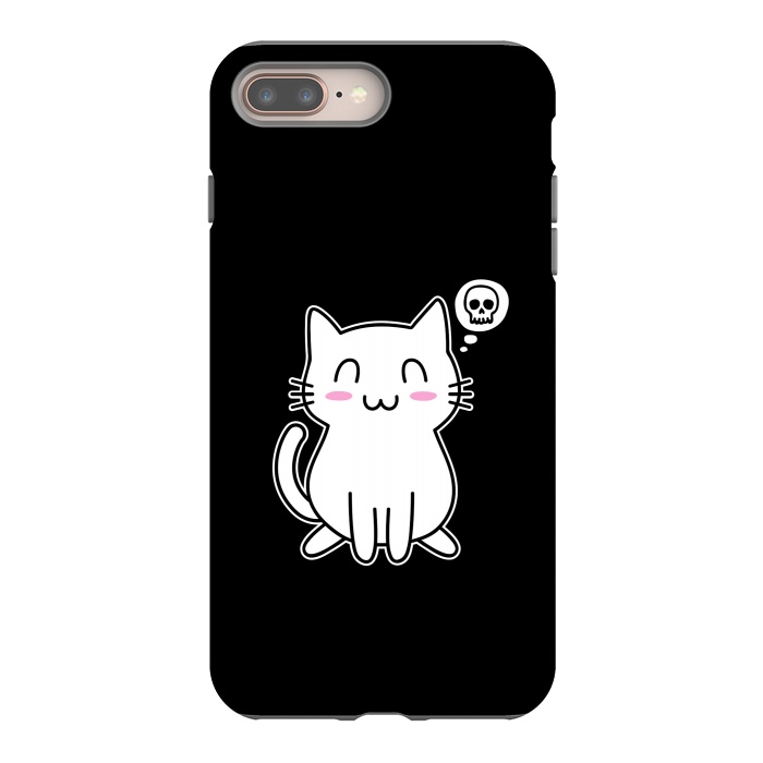 iPhone 7 plus StrongFit My Lovely Kitty by Mitxel Gonzalez
