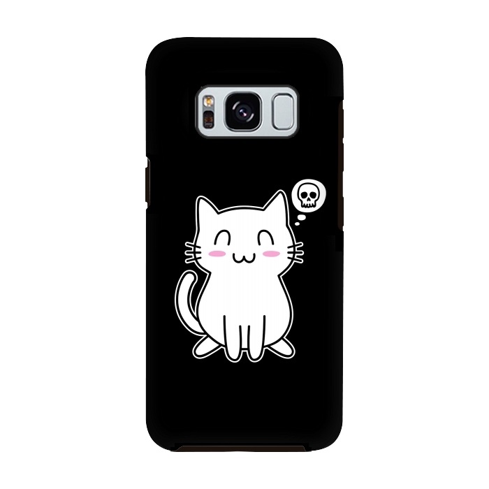 Galaxy S8 StrongFit My Lovely Kitty by Mitxel Gonzalez