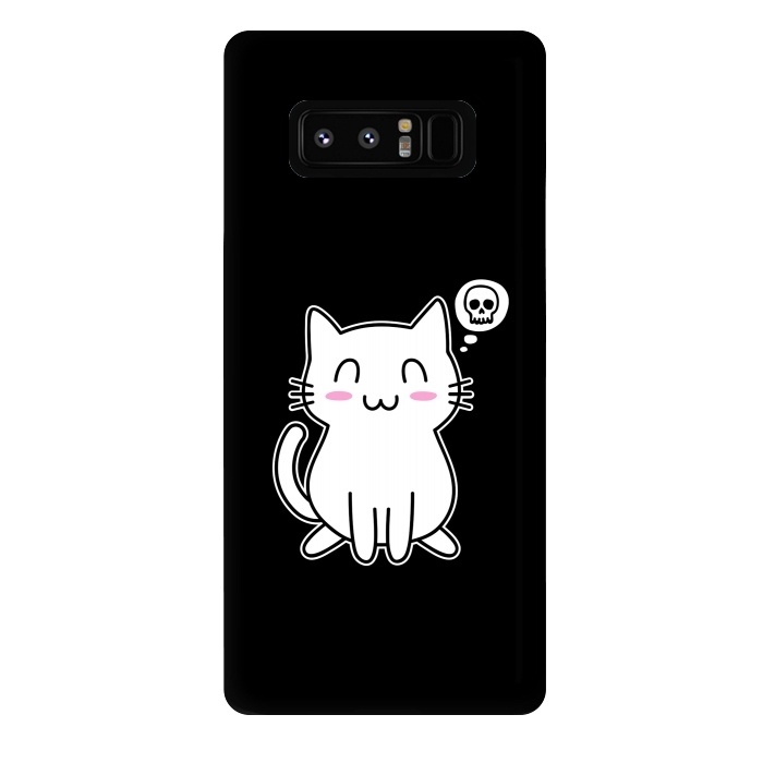 Galaxy Note 8 StrongFit My Lovely Kitty by Mitxel Gonzalez