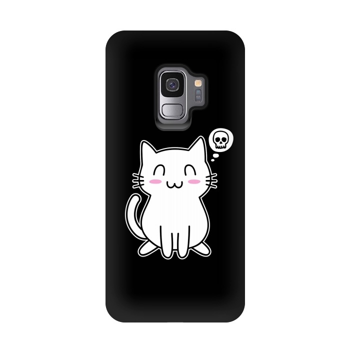Galaxy S9 StrongFit My Lovely Kitty by Mitxel Gonzalez