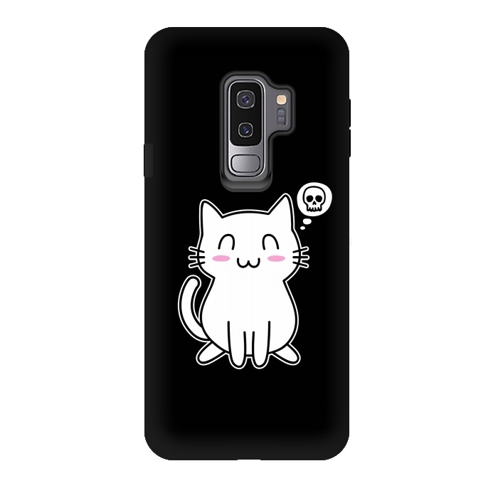 Galaxy S9 plus StrongFit My Lovely Kitty by Mitxel Gonzalez