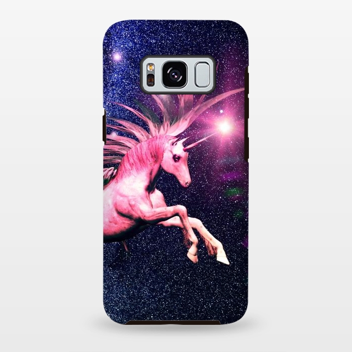 Galaxy S8 plus StrongFit Unicorn Blast by Gringoface Designs