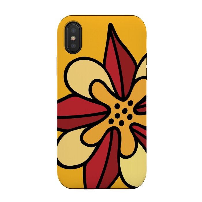 iPhone Xs / X StrongFit Aquilegia by Majoih
