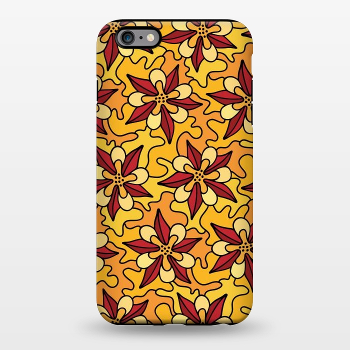iPhone 6/6s plus StrongFit Aquilegia Pattern by Majoih