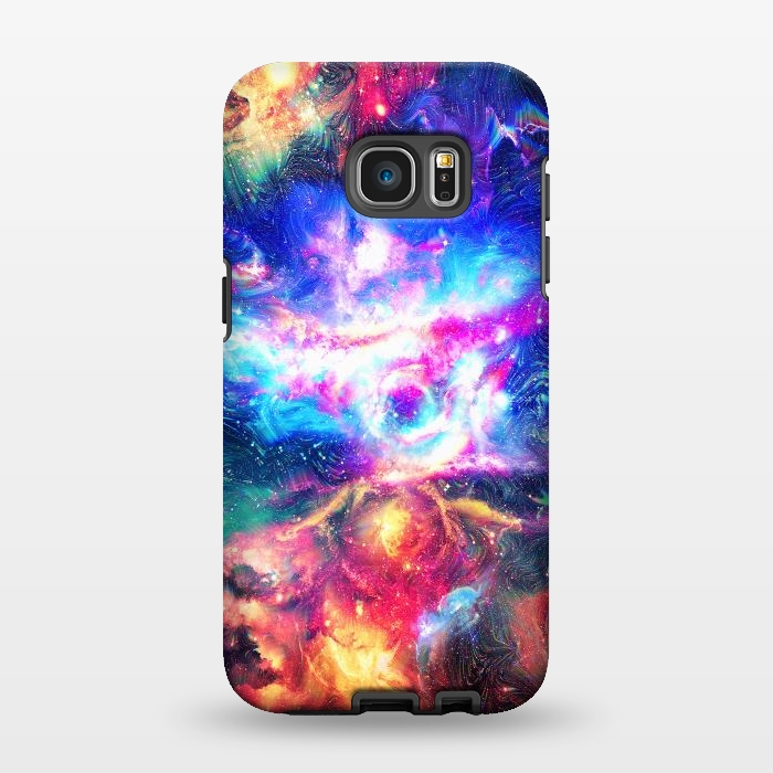 Galaxy S7 EDGE StrongFit Colorful Galaxy by Art Design Works