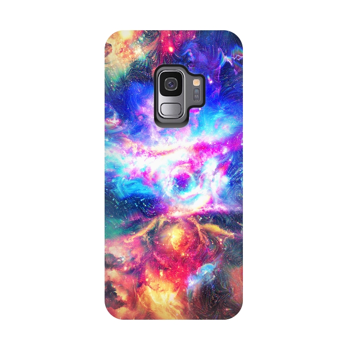 Galaxy S9 StrongFit Colorful Galaxy by Art Design Works