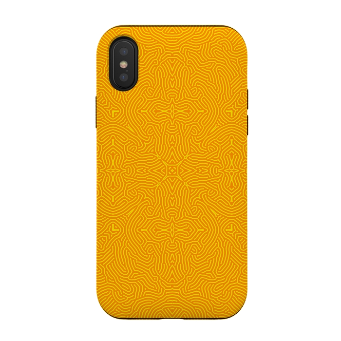 iPhone Xs / X StrongFit Abstract Pattern by Art Design Works