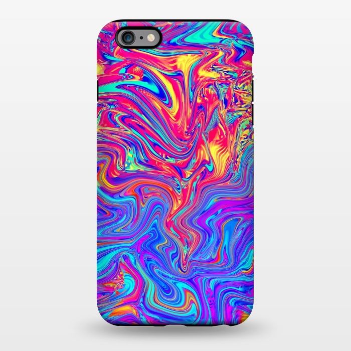 iPhone 6/6s plus StrongFit Abstract Colorful Waves by Art Design Works