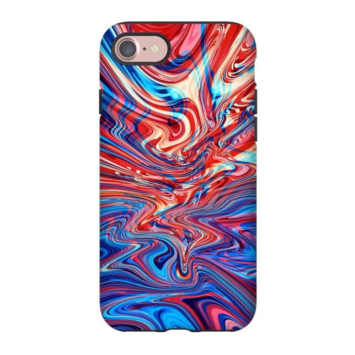 iPhone 7 StrongFit Abstract Waves by Art Design Works