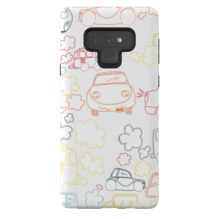 Galaxy Note 9 StrongFit Stitched Cars by MaJoBV