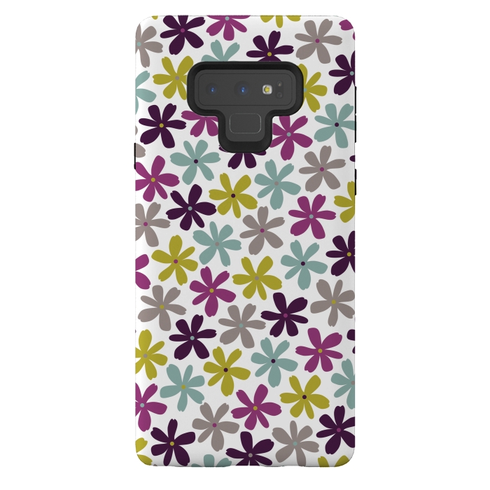 Galaxy Note 9 StrongFit Allium Ditsy by Rosie Simons