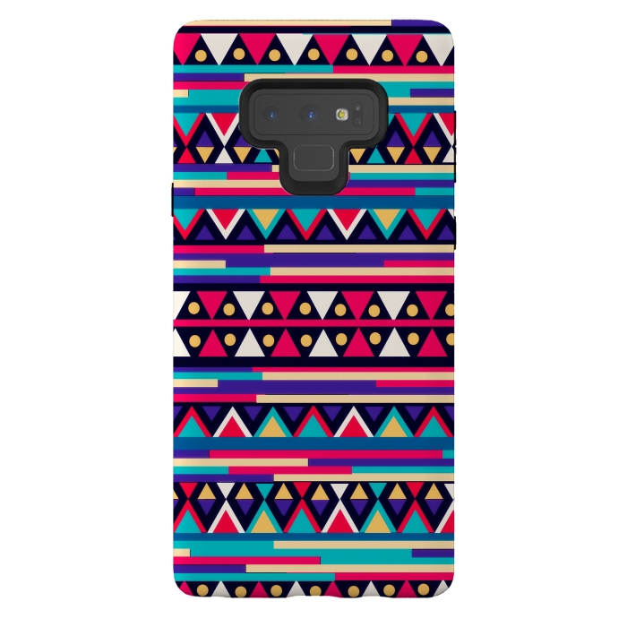 Galaxy Note 9 StrongFit Tribal Aztec by Nika Martinez