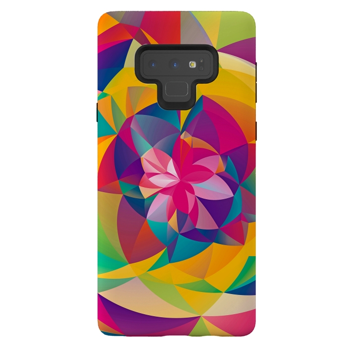 Galaxy Note 9 StrongFit Acid Blossom by Eleaxart