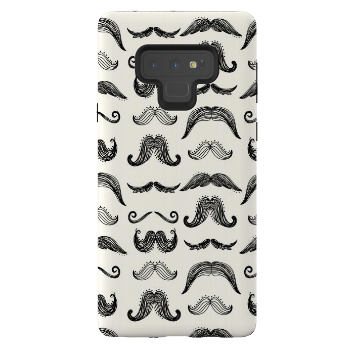 Galaxy Note 9 StrongFit Moustache by TracyLucy Designs