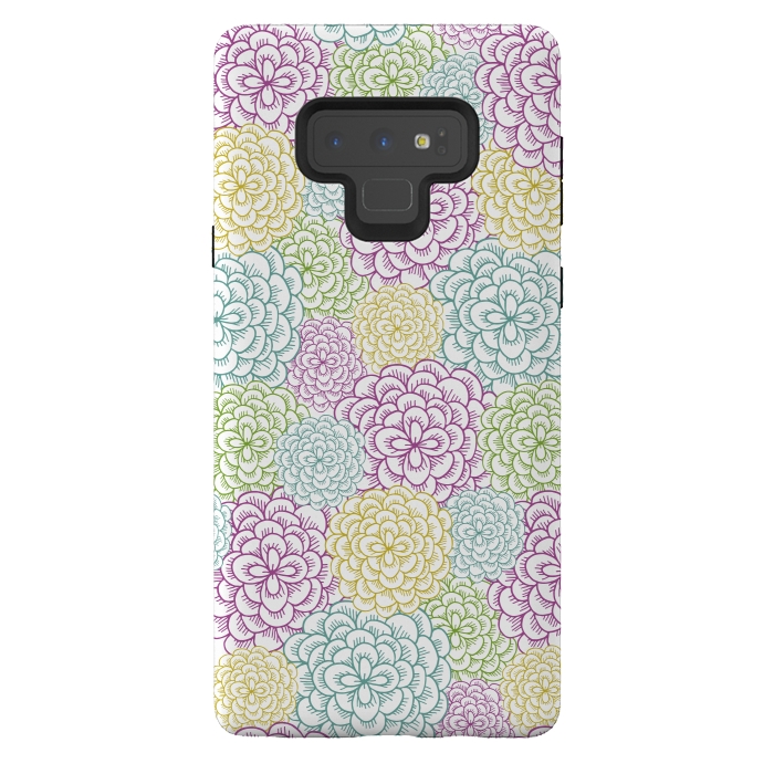 Galaxy Note 9 StrongFit Dahlia by TracyLucy Designs