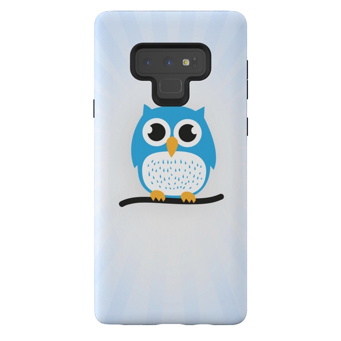 Galaxy Note 9 StrongFit Sweet Cute Owl by Philipp Rietz