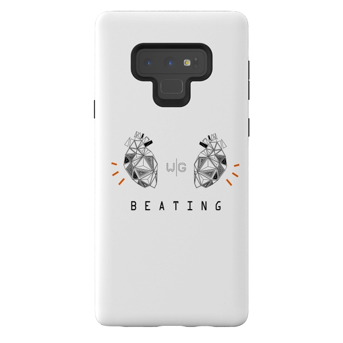 Galaxy Note 9 StrongFit Hearts Capicúa by W-Geometrics
