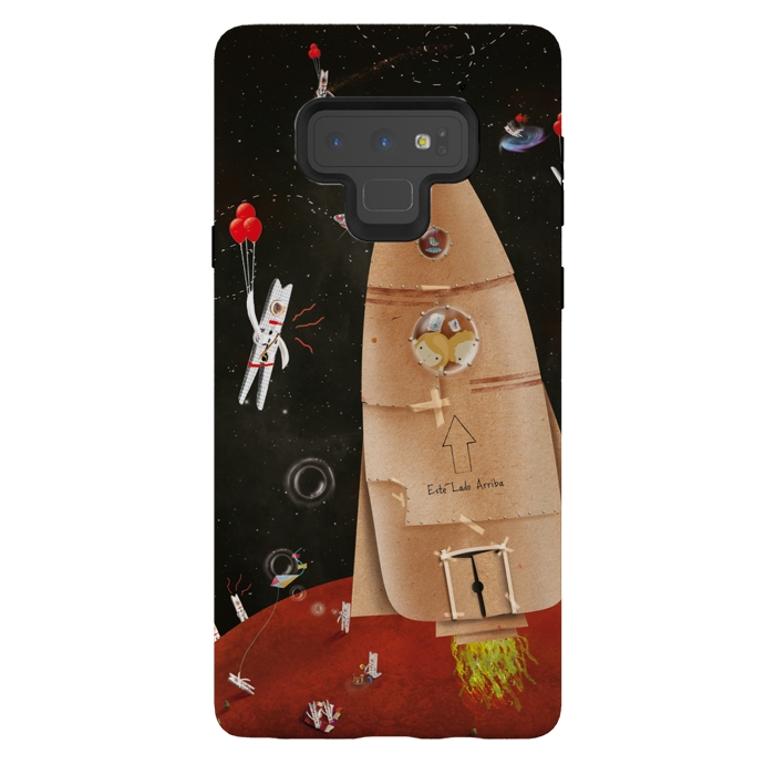 Galaxy Note 9 StrongFit Where do The Martians Come From by Alejandro Orjuela
